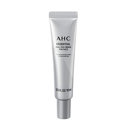 AHC Aesthetic Hydration Cosmetics Facial Moisturizer Essential Eye Cream for Face AntiAging Hydrating Korean Skincare OZ, 0.33 Ounce