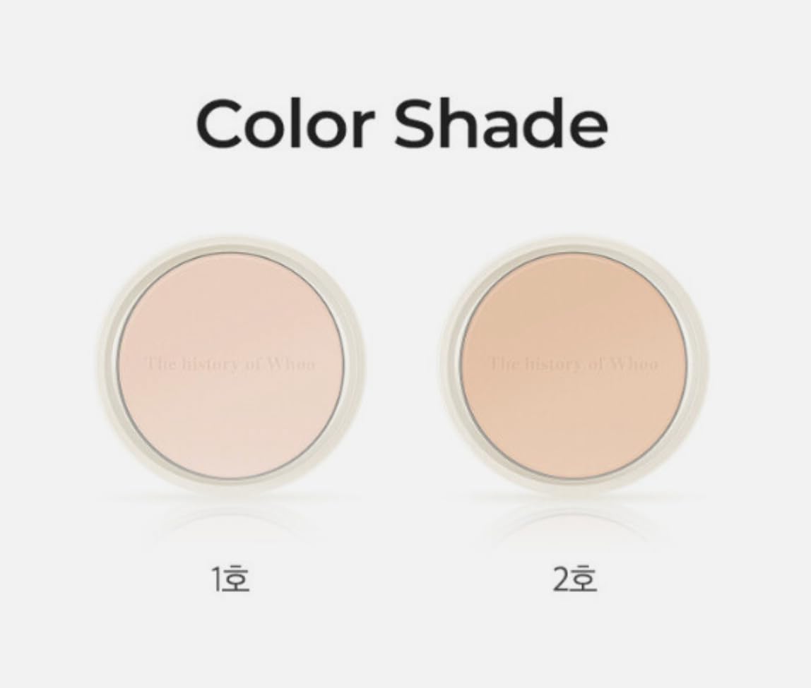 The History Of Whoo Makeup Powder Gongjinhyang Mi Two Way Pact SPF30/PA++ No.2 Color