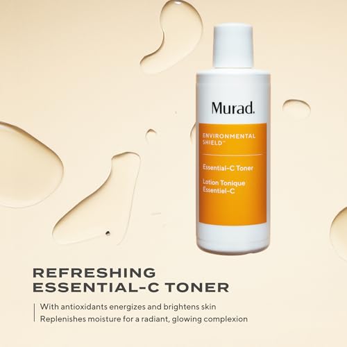 Murad Essential-C Toner – Moisturizing Vitamin C Face Toner with Antioxidants to Refresh, Hydrate, and Restore Radiance – 6 Fl Oz