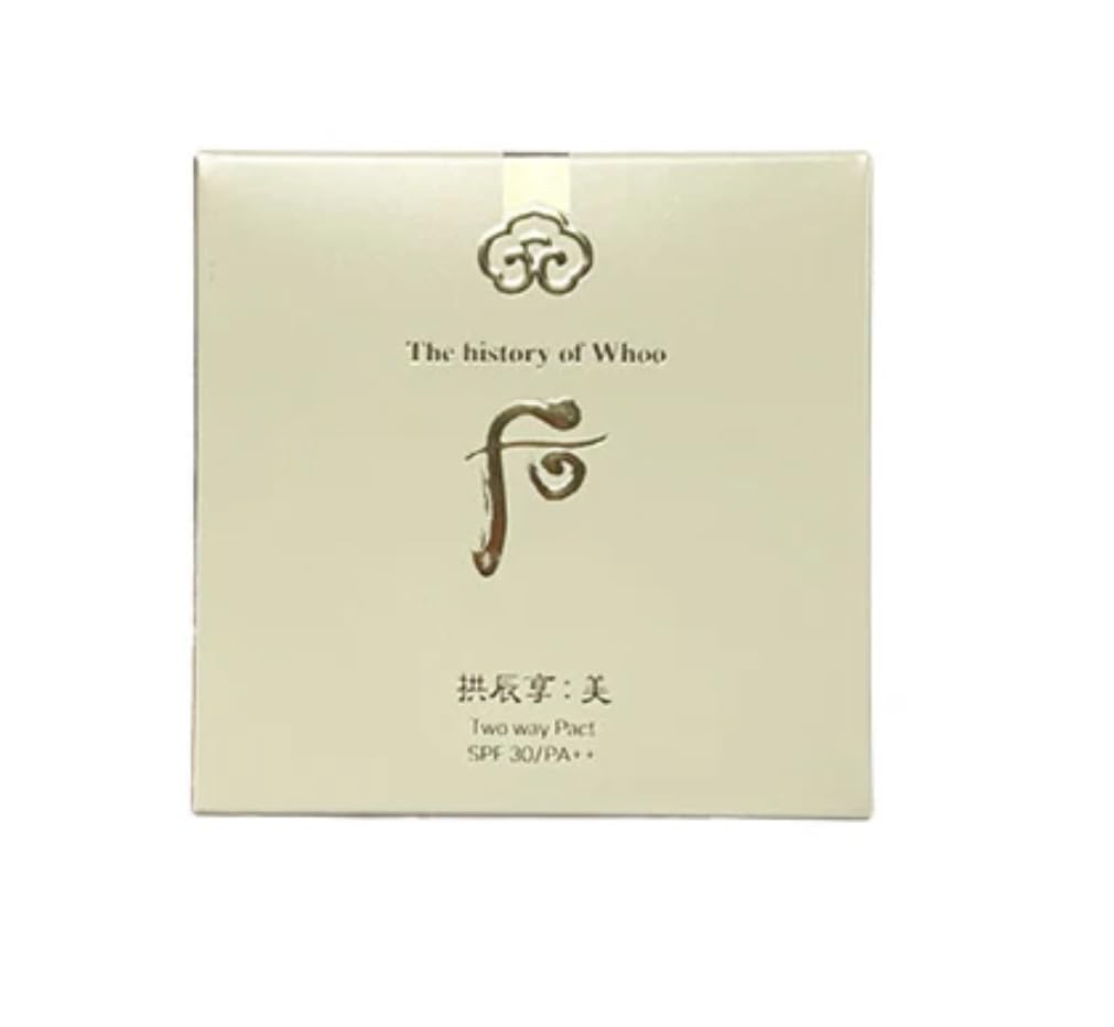 The History Of Whoo Makeup Powder Gongjinhyang Mi Two Way Pact SPF30/PA++ No.2 Color