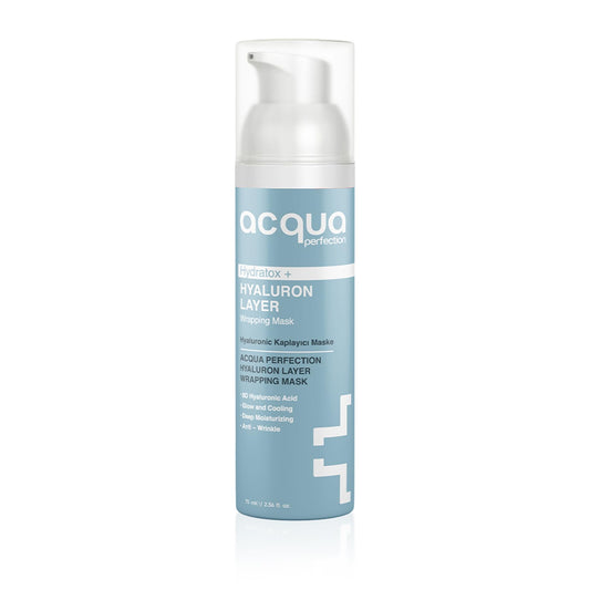Acqua Perfection Wrapping Mask 70ml - Anti-Aging & Firming Peel-Off Face Masks - Red Lacto Collagen - Hyaluronic Acid Hydrating & Anti-Wrinkle - Purifying & Pore-Tightening (Hydratox)