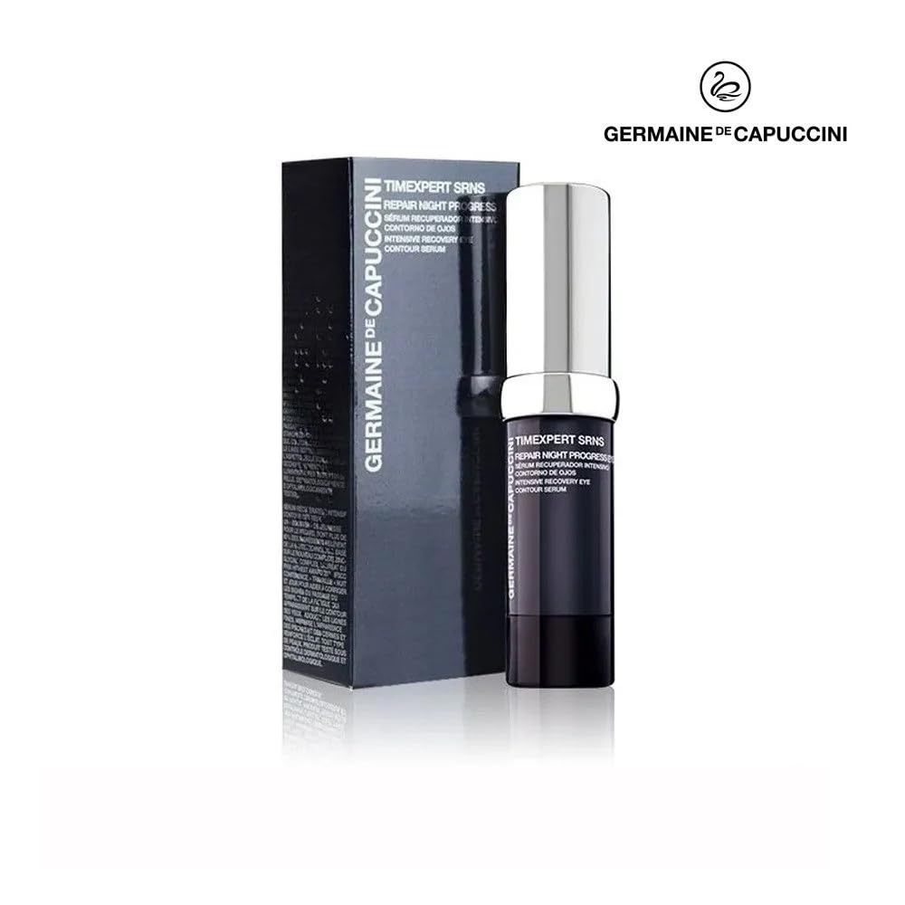GERMAINE DE CAPUCCINI - Timexpert SRNS Eye Contour Serum - Fine Lines, Undereye Puffiness and Dark Circles Seem Visibly Reduced - Reduces Flaccidity - 0.5 oz