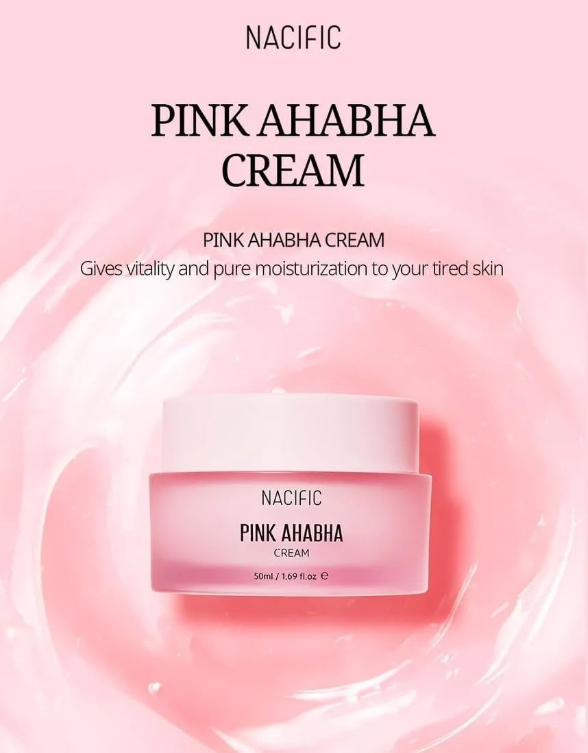 NACIFIC Pink AHA BHA Facial Cream 50ml