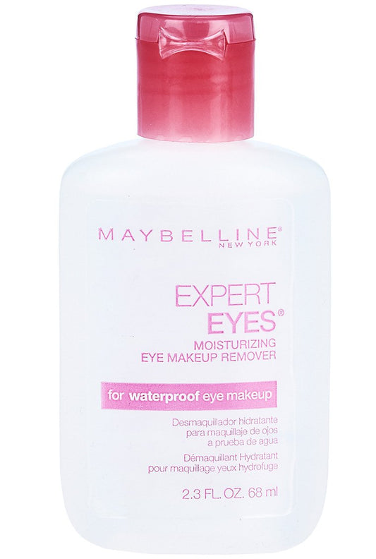 Maybelline New York Expert Eyes Moisturizing Eye Makeup Remover, For Waterproof Eye Makeup, 2.3 fl. oz.