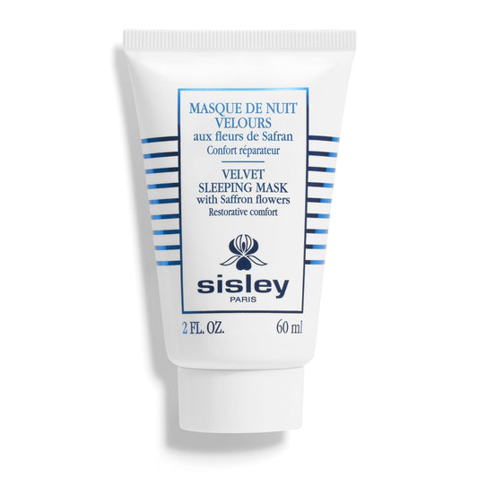 Sisley Paris Velvet Sleeping Mask with Saffron Flowers - 60 mL - Soothing, Restorative Overnight Skin Care Face Mask for Soft, Radiant Skin - For Dry Skin