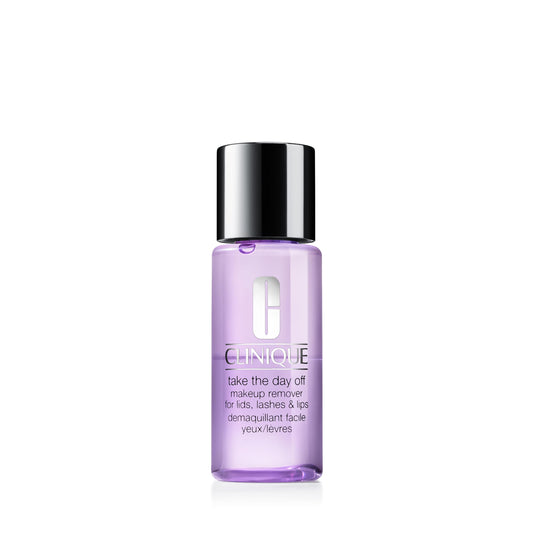 Clinique Take The Day Off Liquid Makeup Remover For Lids, Lashes, + Lips | Eye Makeup Remover | Oil Free + Non-Irritating | For All Skin Types, 1.7 Fl Oz