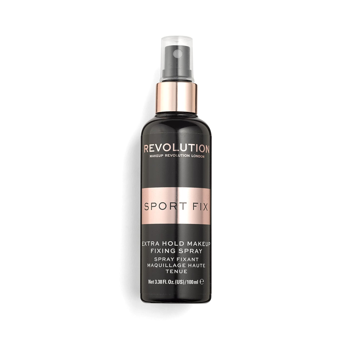 Makeup Revolution Sport Fix Fixing Spray, Fit & Flawless, for Long Lasting Makeup, Vegan & Cruelty-Free, 3.38 Fl Oz