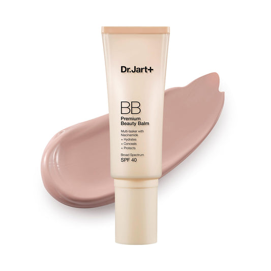 Dr.Jart+ Premium BB Tinted Moisturizer with SPF 40 and Niacinamide | Korean bb cream | Korean Skin Care, Fair-Light, 1.35 Fl Oz