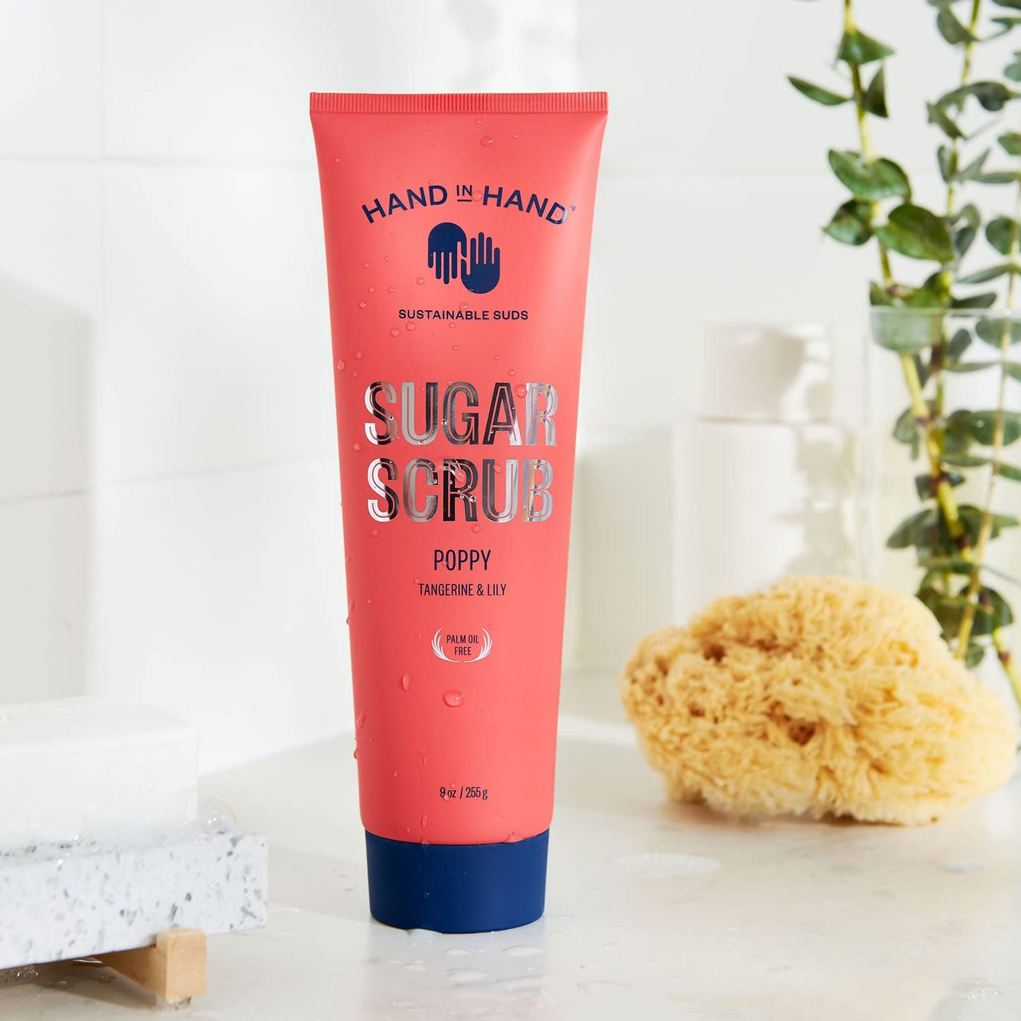 HAND IN HAND Poppy Sugar Scrub, 9 OZ