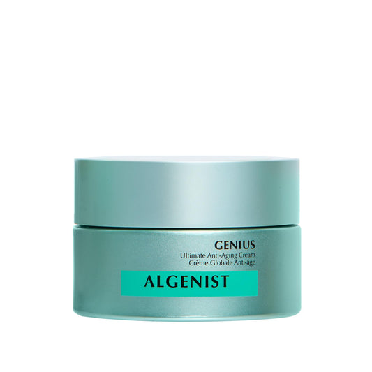 Algenist GENIUS Ultimate Anti-Aging Face Cream - Restoring Collagen Cream to Smooth, Brighten + Help Improve Skin's Radiance - Formulated with Patented Alguronic Acid and Microalgae Oil (2oz)