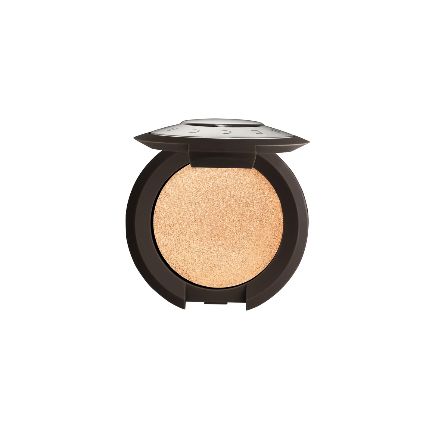 Smashbox X BECCA Shimmering Skin Perfector Pressed Highlighter | Creamy Formula that Melts into Skin for a Natural, Radiant, Glow-Boosting Highlight, 0.09 Ounce, Champagne Pop Mini
