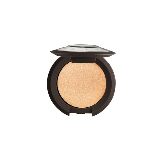 Smashbox X BECCA Shimmering Skin Perfector Pressed Highlighter | Creamy Formula that Melts into Skin for a Natural, Radiant, Glow-Boosting Highlight, 0.09 Ounce, Champagne Pop Mini