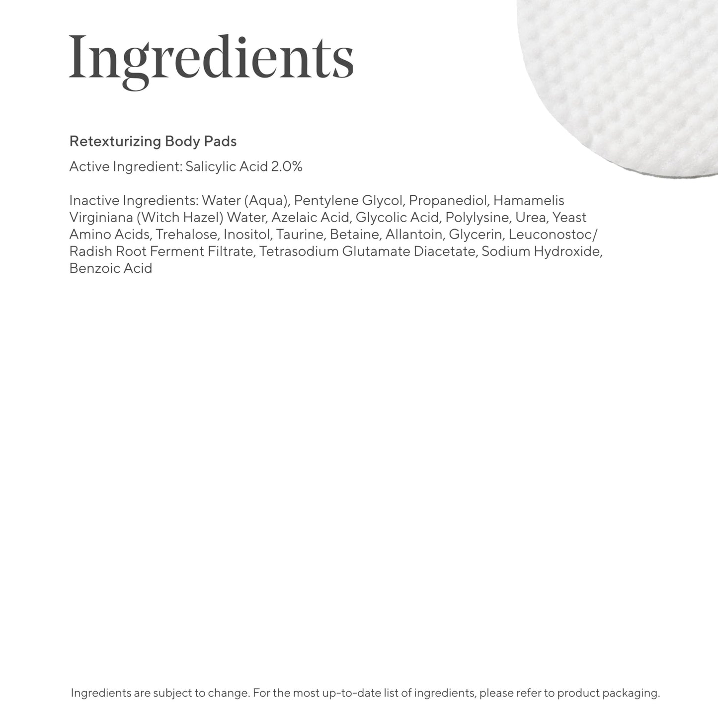 Murad Retexturizing Body Pads – Acne-Fighting Exfoliating Pads with Azelaic, Salicylic, and Glycolic Acid for Acne Breakouts, Smoothing KP Bumps, and Soothing Aggravated Skin – 45 Pads