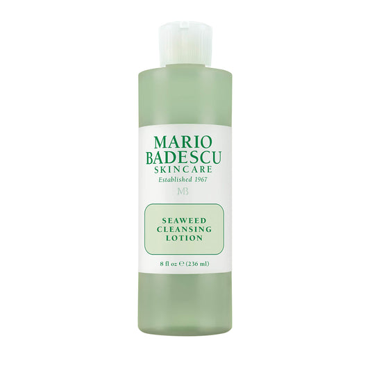 Mario Badescu Seaweed Cleasing Lotion for Combination, Dry and Sensitive Skin |Facial Toner that Clarifies and Replenishes |Formulated with Witch Hazel & Bladderwrack Extract| 8 FL OZ