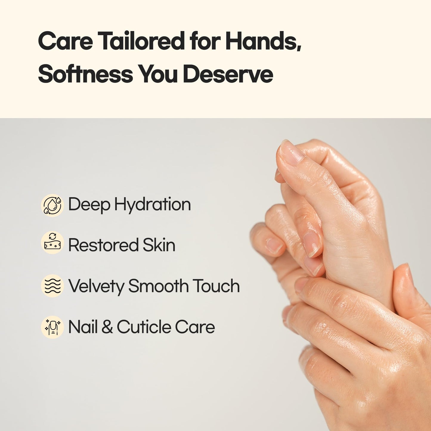 Epielle Hydrating Hand Masks 6 Pairs, Deep Moisturizing Gloves for Dry, Cracked Hands, Relieve and Soften with Shea Butter & Jojoba Oil, Korean Skin Care, Spa Set, Self Care Gifts for Women