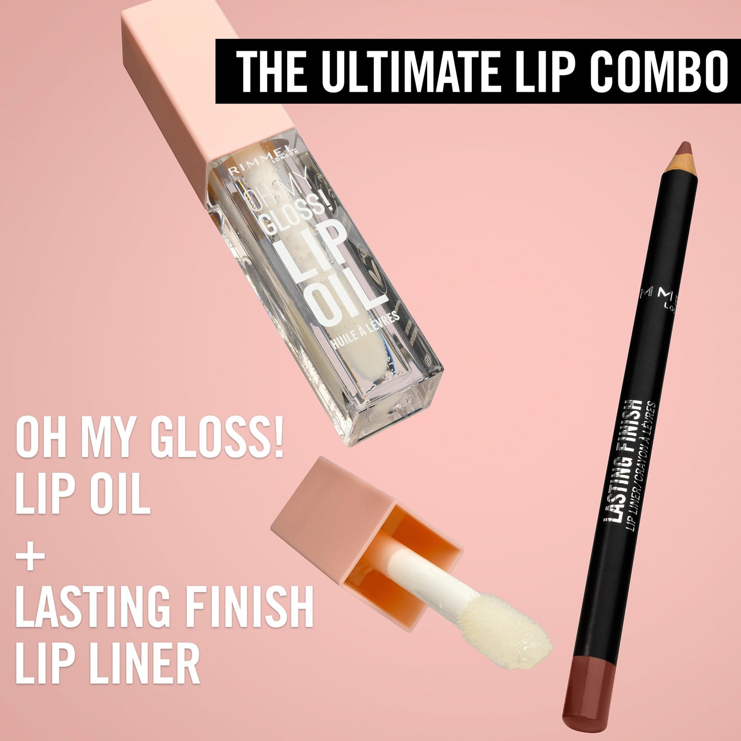 Rimmel Lasting Finish 8HR Soft Lip Liner Pencil - Vibrant, Blendable Formula to Lock Lipstick in Place for 8 Hours - 705 Cappuccino, .04oz