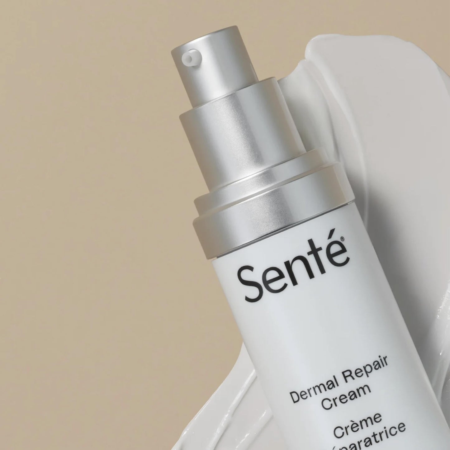 Senté Dermal Repair Facial Cream | Nourishing for Rosacea & Sensitive Skin | Hydrate & Rejuvenate | with Patented HSA, Vitamin E & Green Tea Extract - 1.7 Fl Oz