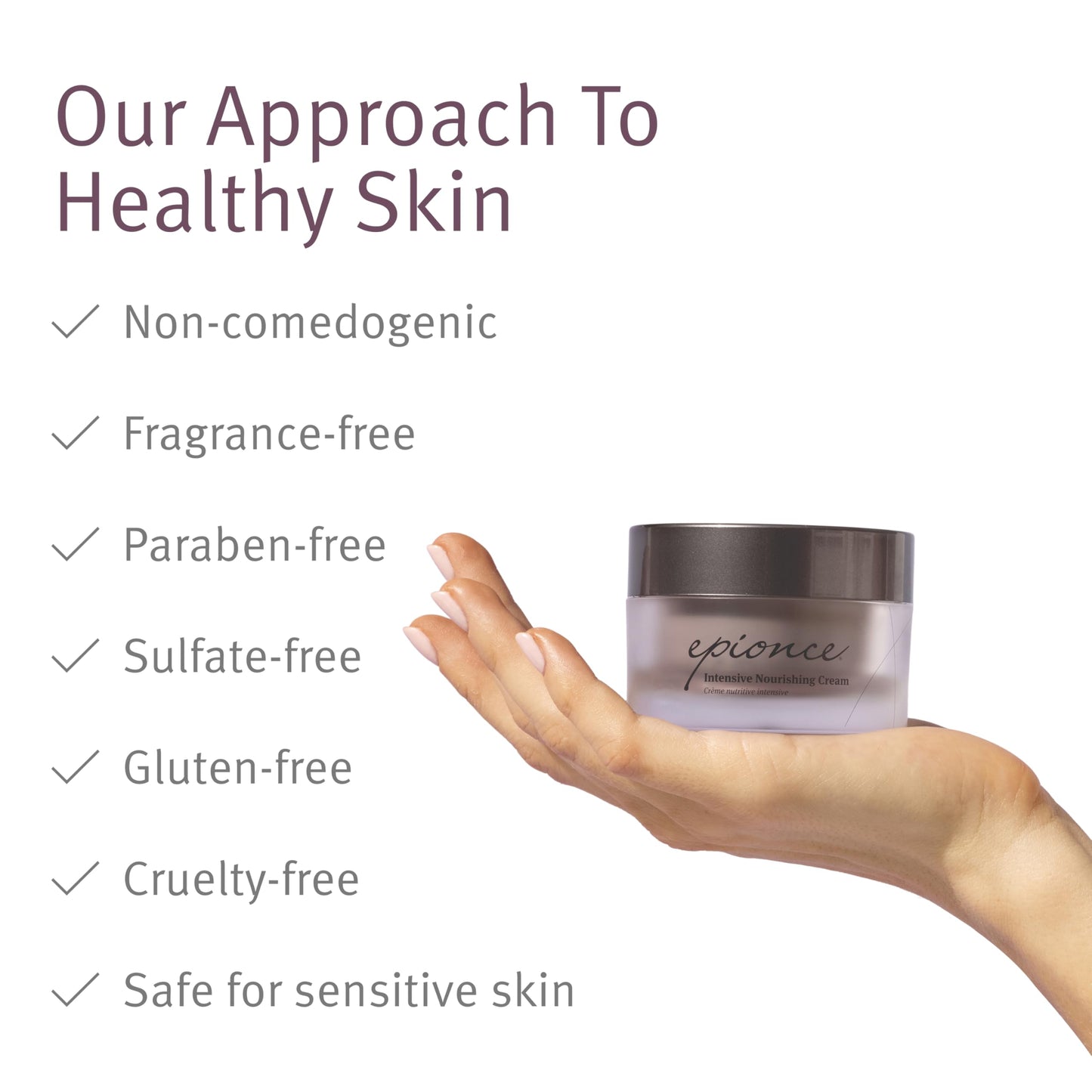 Epionce Intensive Nourishing Cream – Rich Anti-Aging Moisturizer for Face, Neck & Décolletage | Ceramides, Glycerin & Squalene | Targets Fine Lines, Dark Spots & Dryness | Dermatologist Skincare