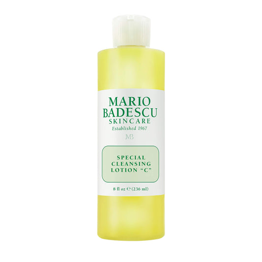 Mario Badescu Special Cleansing Lotion C for Combination or Oily Skin, Cooling & Clarifying Toner for Face That Cleanses Clogged Pores, Pack of 1, 8 Fl Oz