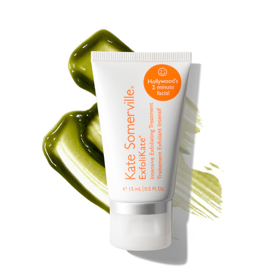 Kate Somerville ExfoliKate Intensive Exfoliating Treatment – Salicylic Acid and Lactic Acid Super Facial Scrub and Mask, Improves Texture and Pores, 0.5 Fl Oz