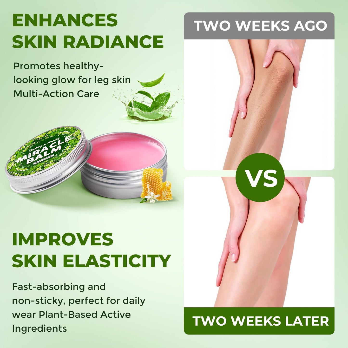Punwity Miracle Balm, 1 Pack Organic Miracle Balm, Soothing Cream for Back, Hands and Body, Natural Ingredient(1 Pack)