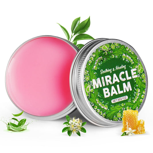 Punwity Miracle Balm, 1 Pack Organic Miracle Balm, Soothing Cream for Back, Hands and Body, Natural Ingredient(1 Pack)