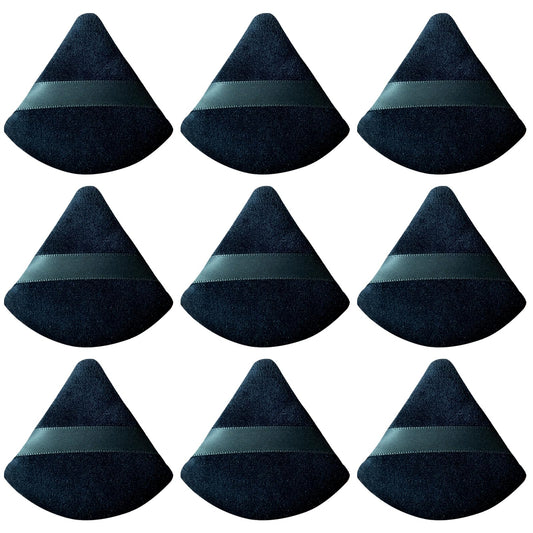 9 pcs Powder Puff Face Makeup Sponge:Powder Puff Face Triangle for Loose Powder Cosmetic Foundation Beauty Blender makeup puff