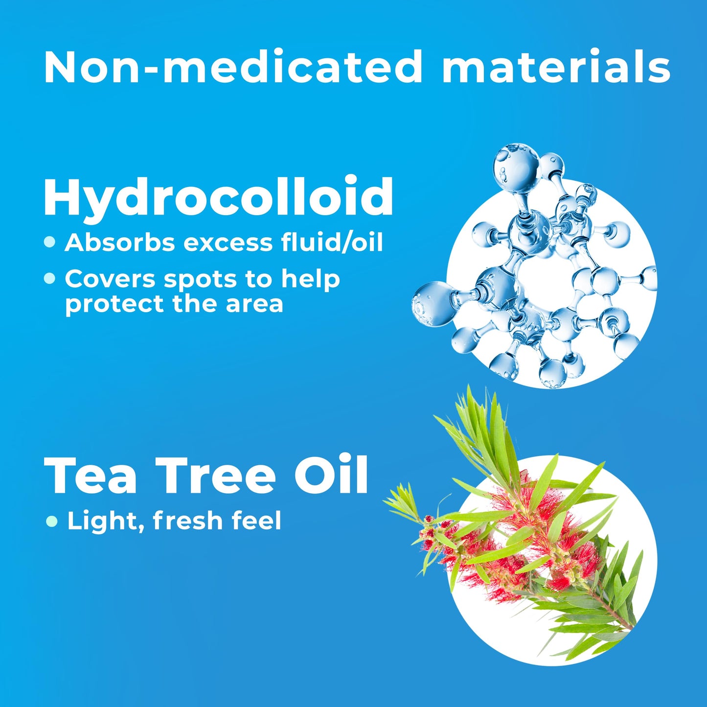 PatchRx Pimple Patches for Face (120 Patches), Hydrocolloid Acne Patches with Tea Tree Oil, Pimple Patch Pimple Stickers - Hydrocolloid Patch Acne Dots - Acne Pimple Patches For Face - Zit Patches