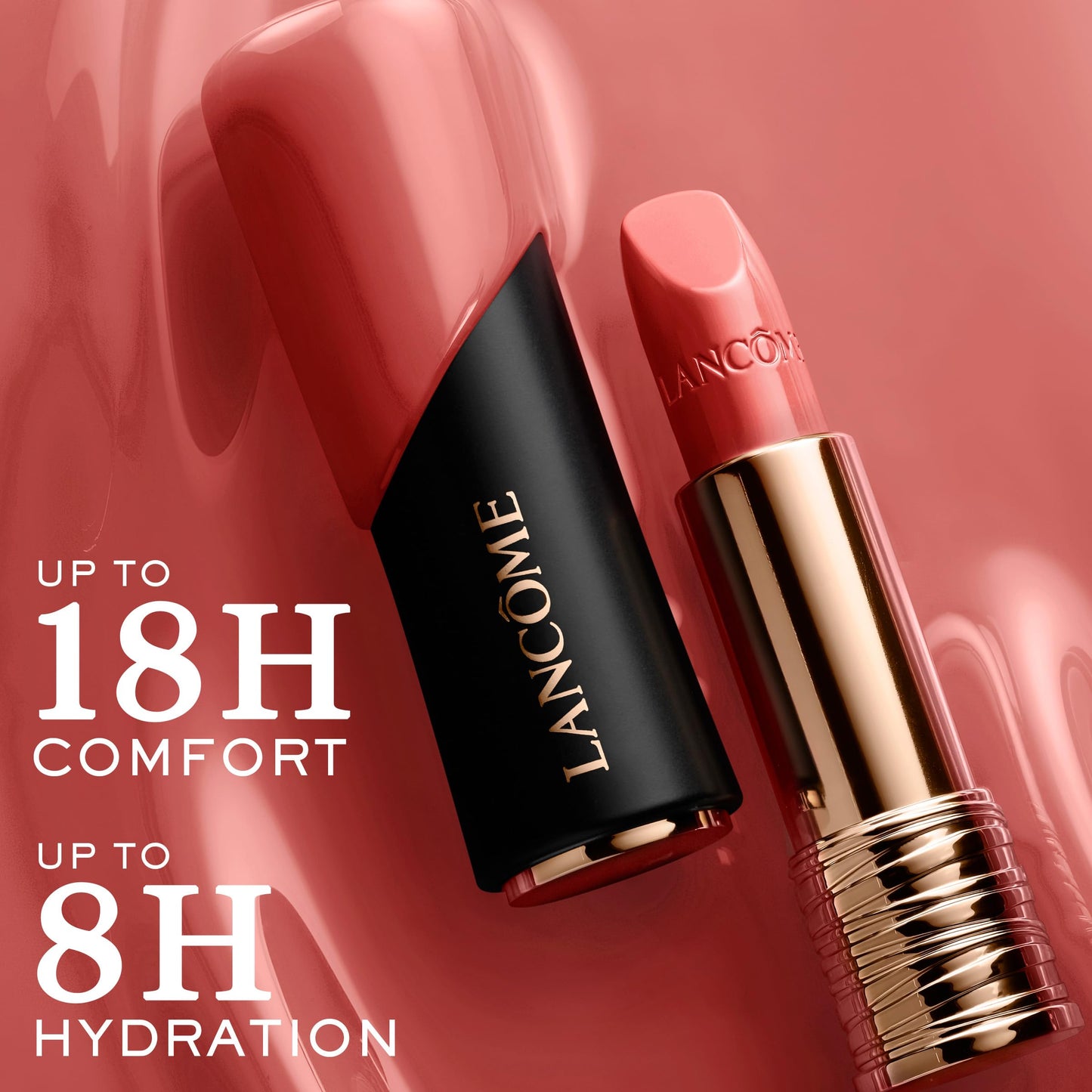 Lancôme L'Absolu Rouge Hydrating Cream Lipstick - Smudge-Resistant & Luminous Finish - Up To 18HR Comfort - 265 Delice De Figue
