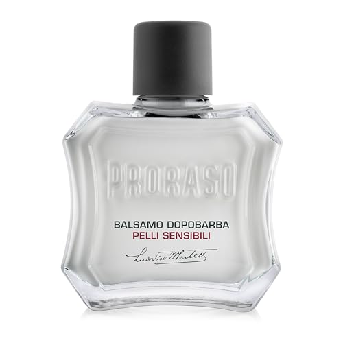 Proraso After Shave Balm for Men, Sensitive Skin Moisturizer with Oatmeal and Green Tea, 3.4 Fl Oz (Pack of 1)