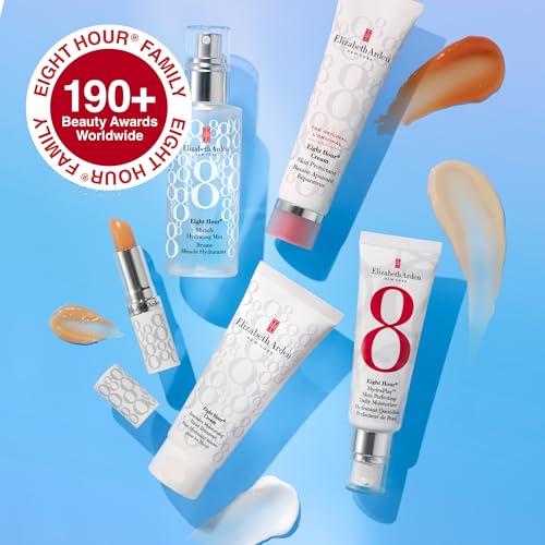 Elizabeth Arden Eight Hour Cream Skin Protectant, All Purpose Beauty Salve, Moisturizing Balm for Body, Repairs Dry Hands, Cracked Feet, Chapped Lips & Cuticles, Original, 1.7 oz