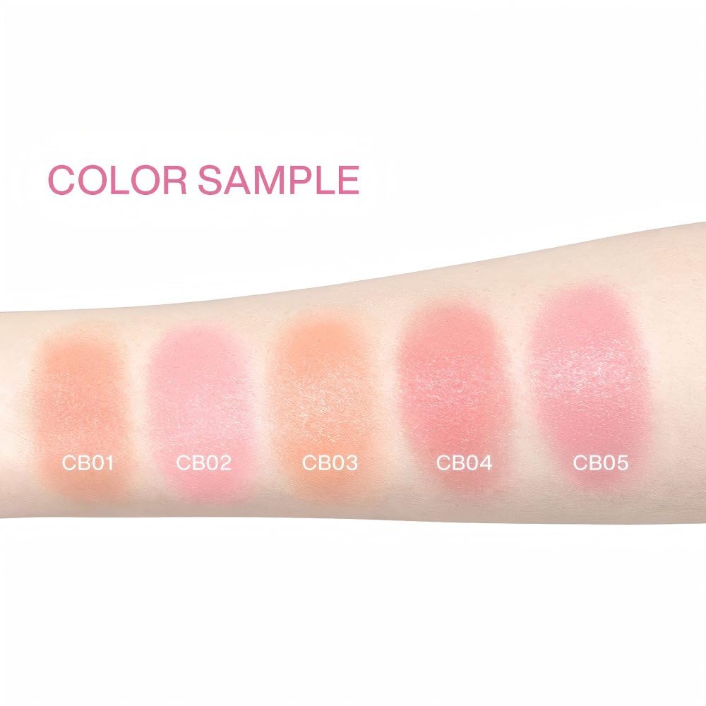 INTO YOU Cream Blush Air Cushion for Cheeks Eyes, Moisturizing, Lightweight, Dewy Finish Face Makeup, Long Wearing, Buildable, Blendable, Pigmented Liquid Blush, for All Skin Tones, Pink Mambo