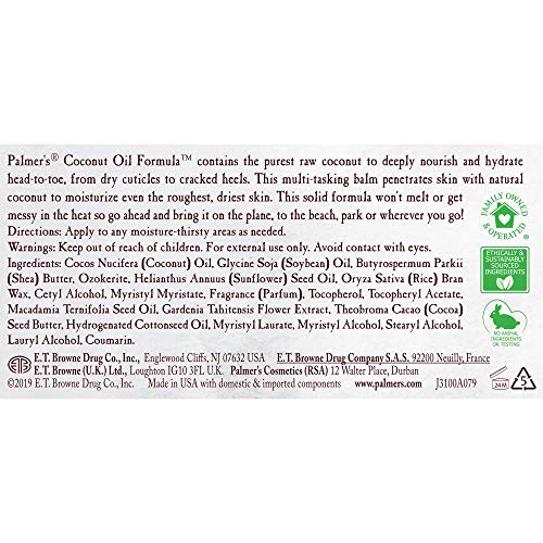 Palmer's Coconut Oil Formula Body Balm, 3.5 Ounces
