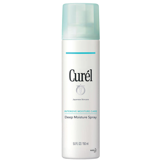 Curel Japanese Skin Care Deep Moisture Spray, Spray on Moisturizer for Dry Skin, Face Hydrating spray with Ceramides, 5 Oz