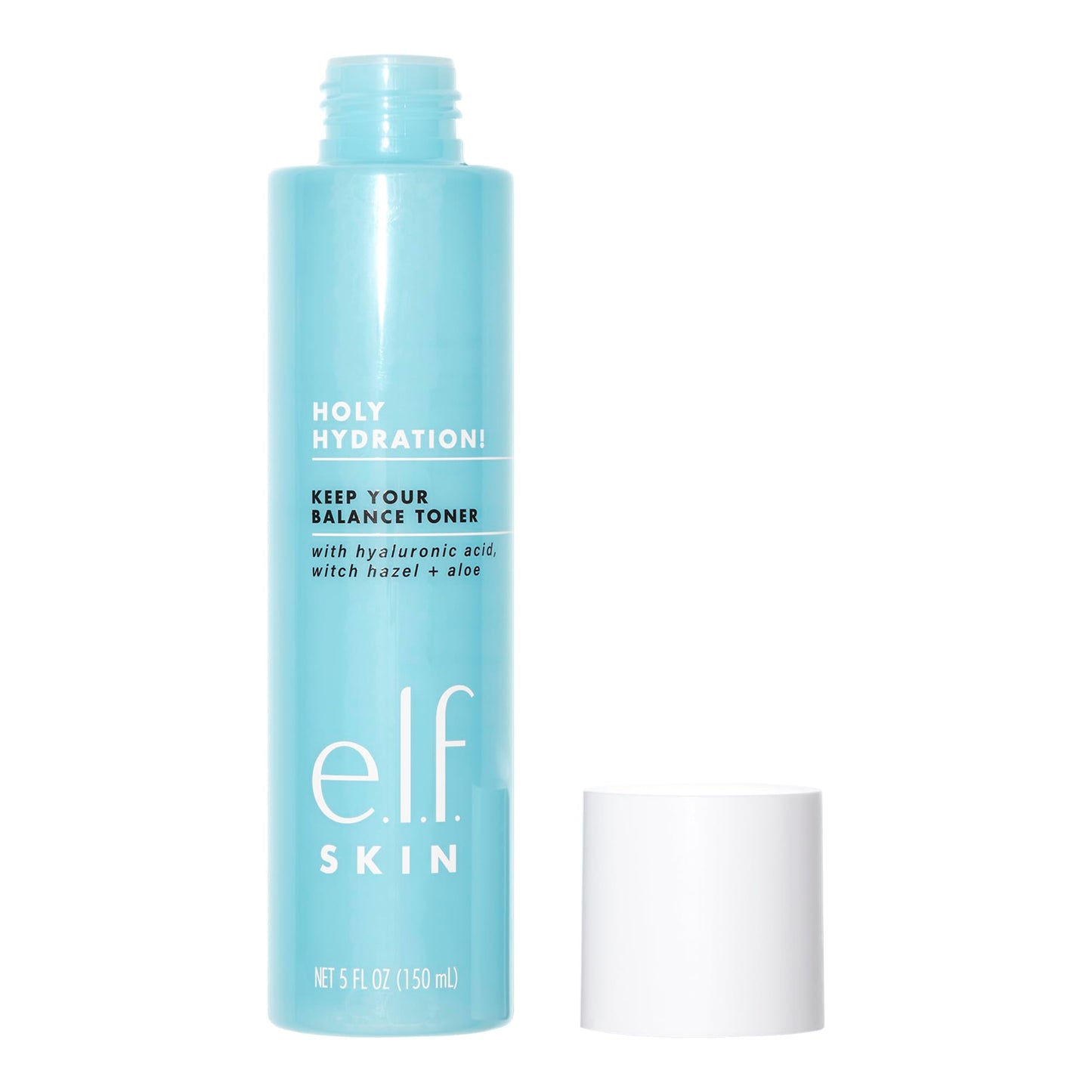 e.l.f. Keep Your Balance Toner, Gentle, Refreshing, Anti-Inflammatory, Removes Makeup & Impurities, Hydrates, Cleanses, Soothes, Infused with Hyaluronic Acid, Witch Hazel and Aloe, 5.072 Fl Oz