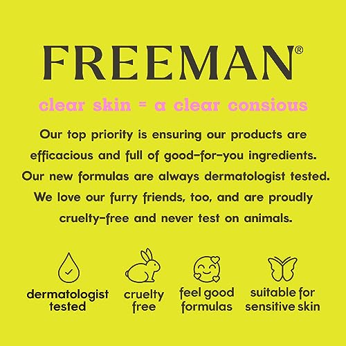 Freeman Exotic Blends Hawaiian Black Salt Peel Off Facial Mask, 6 fl.oz./175 mL Tube