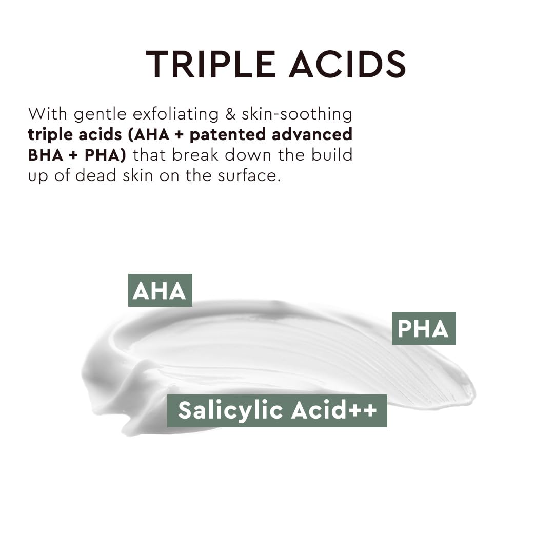 The Face Shop Tea Tree Pore Cream - Pore Minimizer, Hydrating, Soothing Face Moisturizer - AHA, BHA, PHA - Protects Skin Barrier - Hyaluronic Acid, Panthenol, Cica, Vitamin B5 - Korean Skin Care