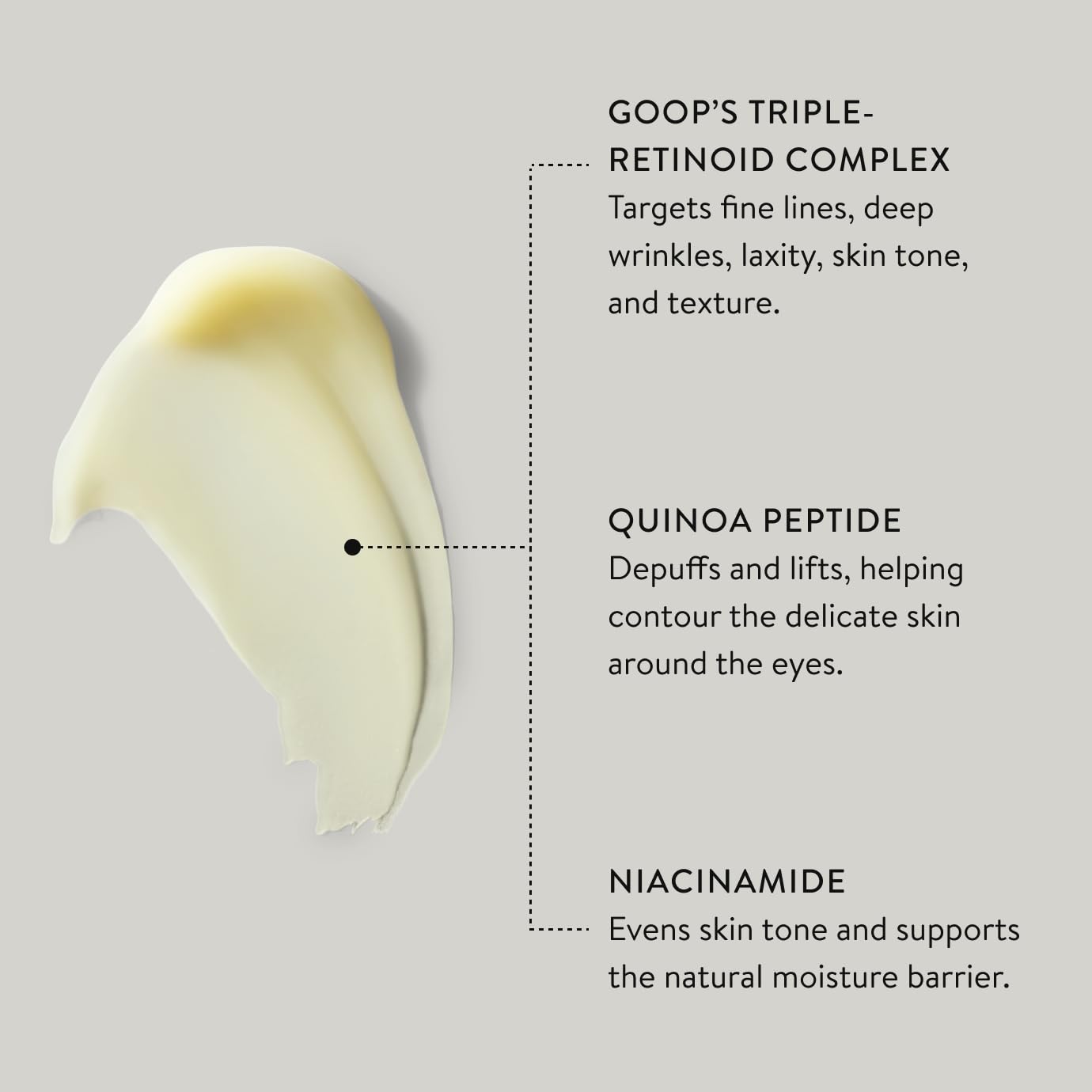 goop Beauty 3x Retinol Eye Lift Serum | Fine Lines and Wrinkles Treatment | 0.5 fl oz