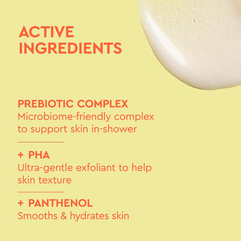 BYOMA Smoothing Body Polish - For Breakouts & Textured Skin - Exfoliating Body Scrub with PHA & Panthenol - Restores Skin Barrier & Soothes Inflammation - 10.14 fl oz