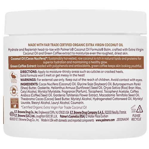 Palmer's Coconut Oil Formula Body Balm, 3.5 Ounces
