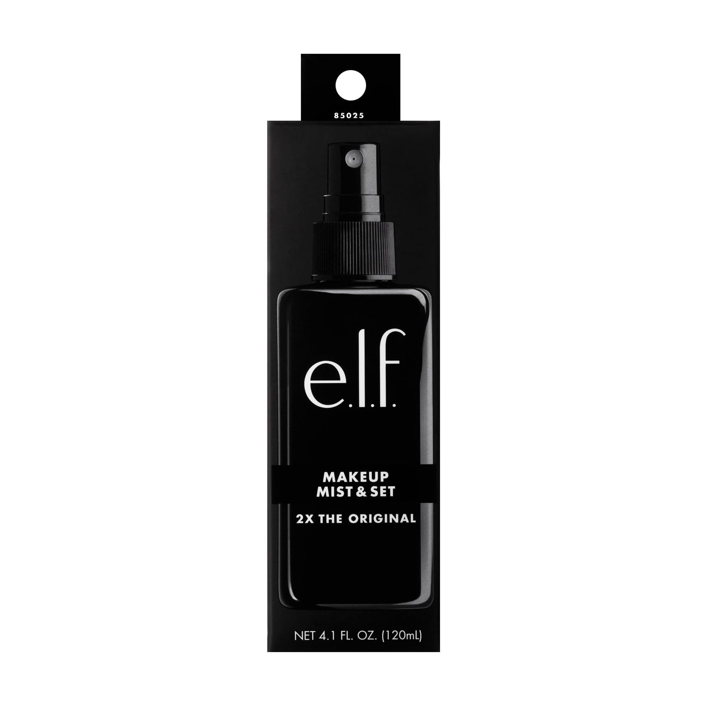 e.l.f. Makeup Mist & Set - Large Lightweight, Long Lasting, All-Day Wear Revitalizes, Refreshes, Hydrates, Soothes Infused with Aloe, Green Tea and Cucumber 4 Fl Oz
