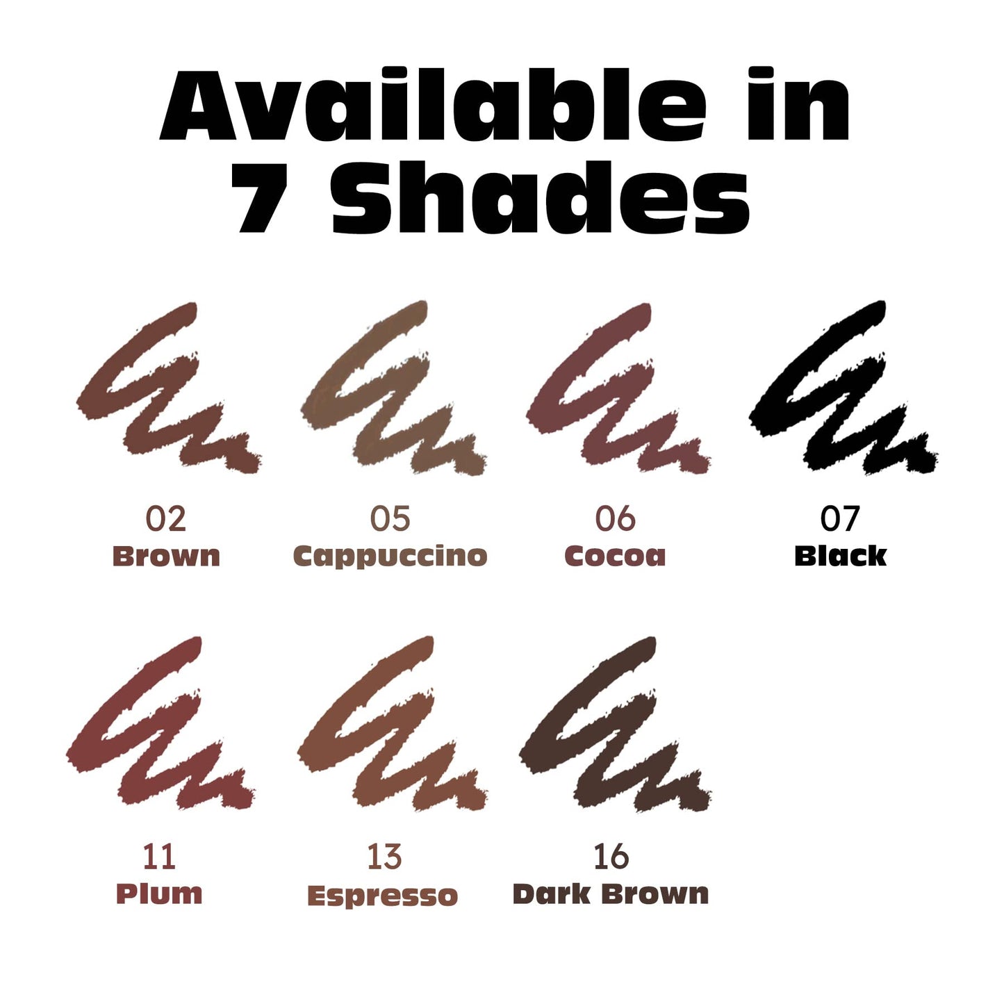 Ruby Kisses Auto Lip Liner Pencil (Dark Brown 3 Pack), Long Lasting & Non-Fading, Smooth Application, Non-Feathering with Rich Pigmented Color, No Sharpener Needed, Ideal for Full Lips Look