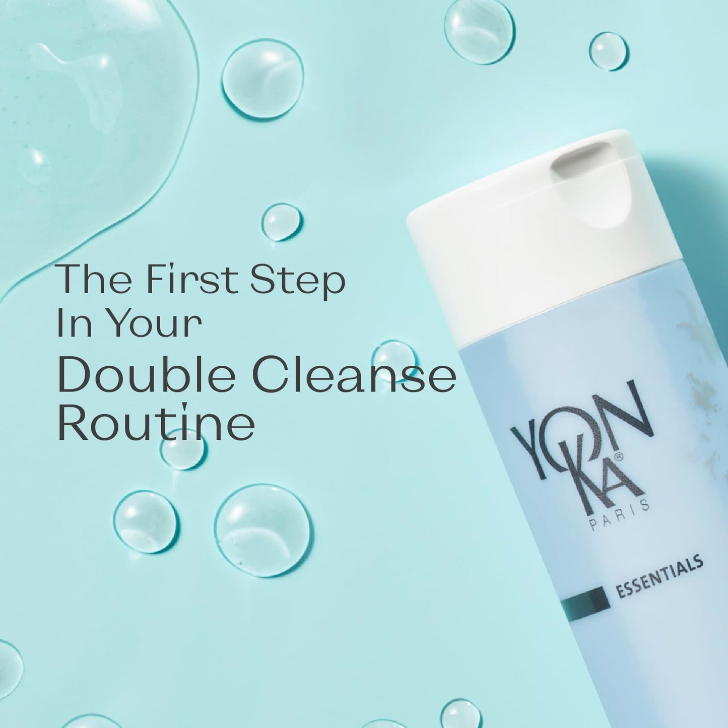Yon-Ka Eau Micellaire Travel Size | Micellar Water and Cleansing Makeup Remover | Gentle Face Wash with Rose and Chamomile to Remove Impurities and Hydrate | Paraben-Free | 2.53 fl oz