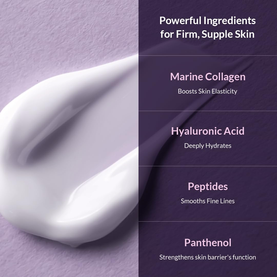 MIZON Collagen Power Lifting Emulsion Marine Collagen with Adenosine and Peptides for High Elasticity Fine Lines Treatment Deep Hydration Face Moisturizer (120 ml 4.06 fl oz)