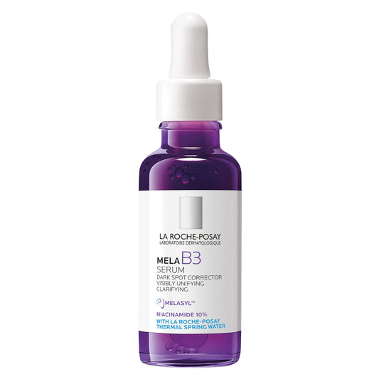 La Roche-Posay Mela B3 Serum, Dark Spot Corrector With Anti-Aging Melasyl + 10% Niacinamide, Discoloration Correcting Face Serum for Sun Spots, Age Spots & Post-Acne Marks, Lightweight Texture
