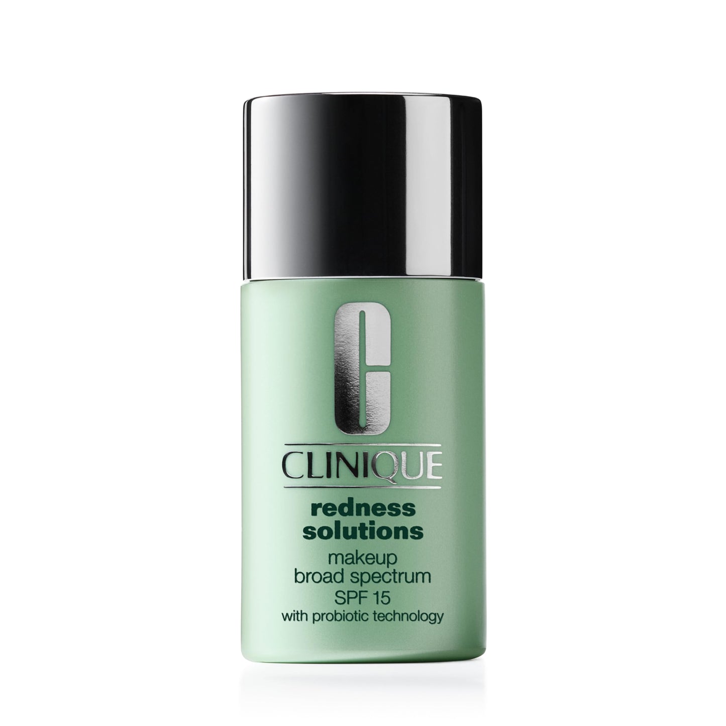 Clinique Redness Solutions Liquid Foundation Makeup Broad Spectrum SPF 15 With Probiotic Technology For Redness-Prone Skin| Medium Coverage + Natural Finish, Calming Fair