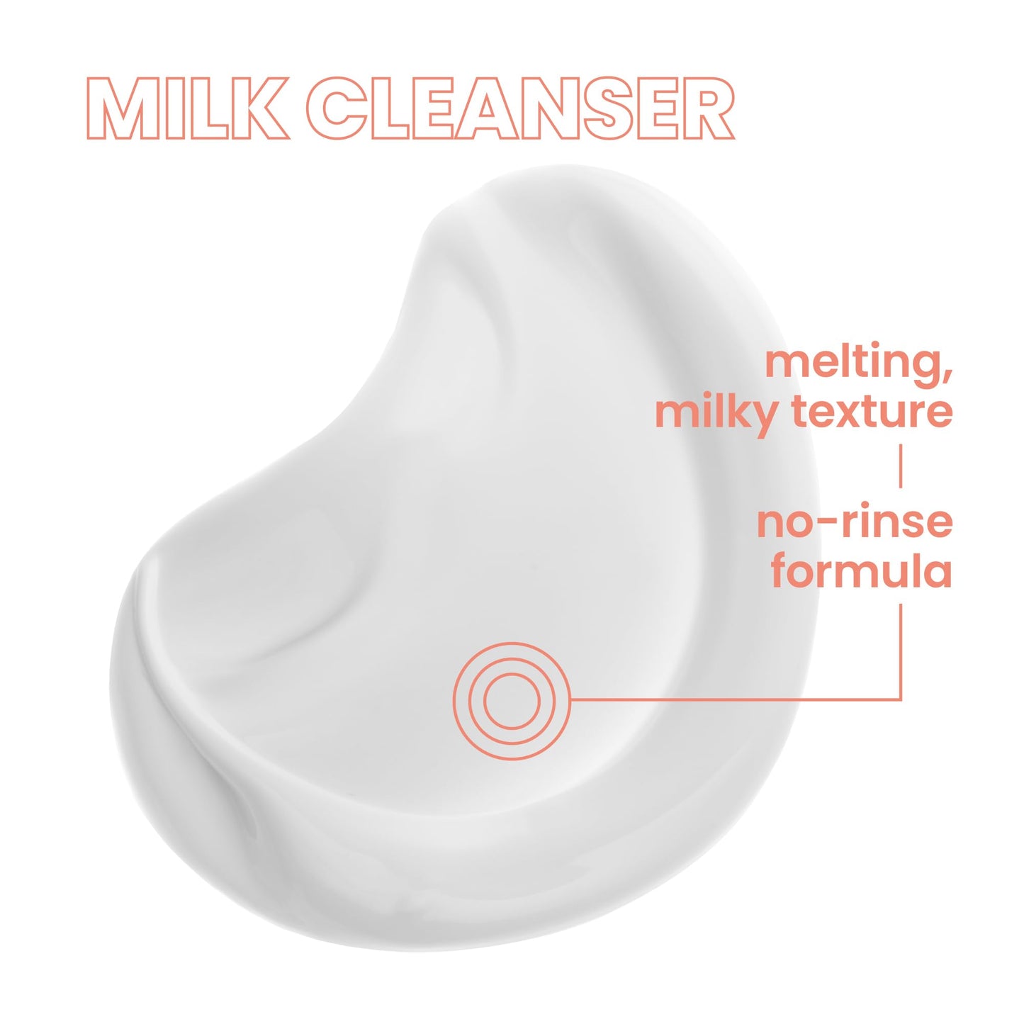Avène Gentle Milk Cleanser - Moisturizing, No-Rinse, Soap-Free Cleansing Lotion for Dry, Sensitive Skin - 6.7 Fl Oz