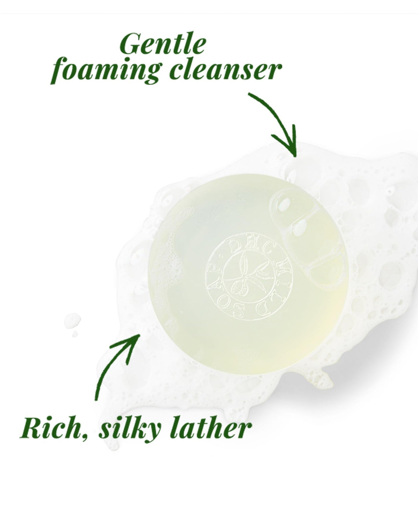 DHC Mild Soap Trio, Facial Cleansing Bar, Hydrating Creamy Foam Lather, Moisturizing, Non-drying, Ideal for all skin types, 3.1 oz. Net wt.