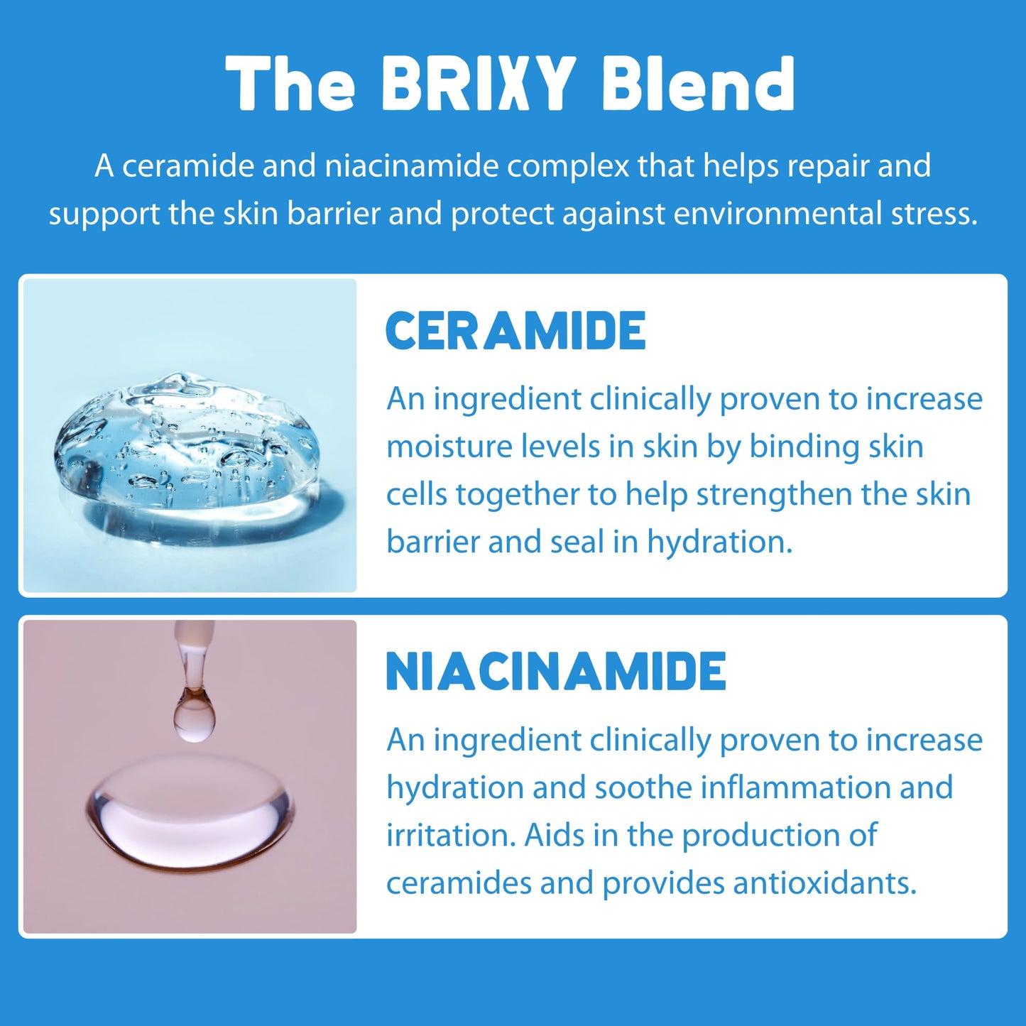BRIXY Hydrating Facial Cleansing Bar For Dry Skin – Aloe and Raspberry Seed Oil To Soothe And Moisturize, Ceramide & Niacinamide Support A Heathy Skin Barrier, Soap Free & pH Balanced