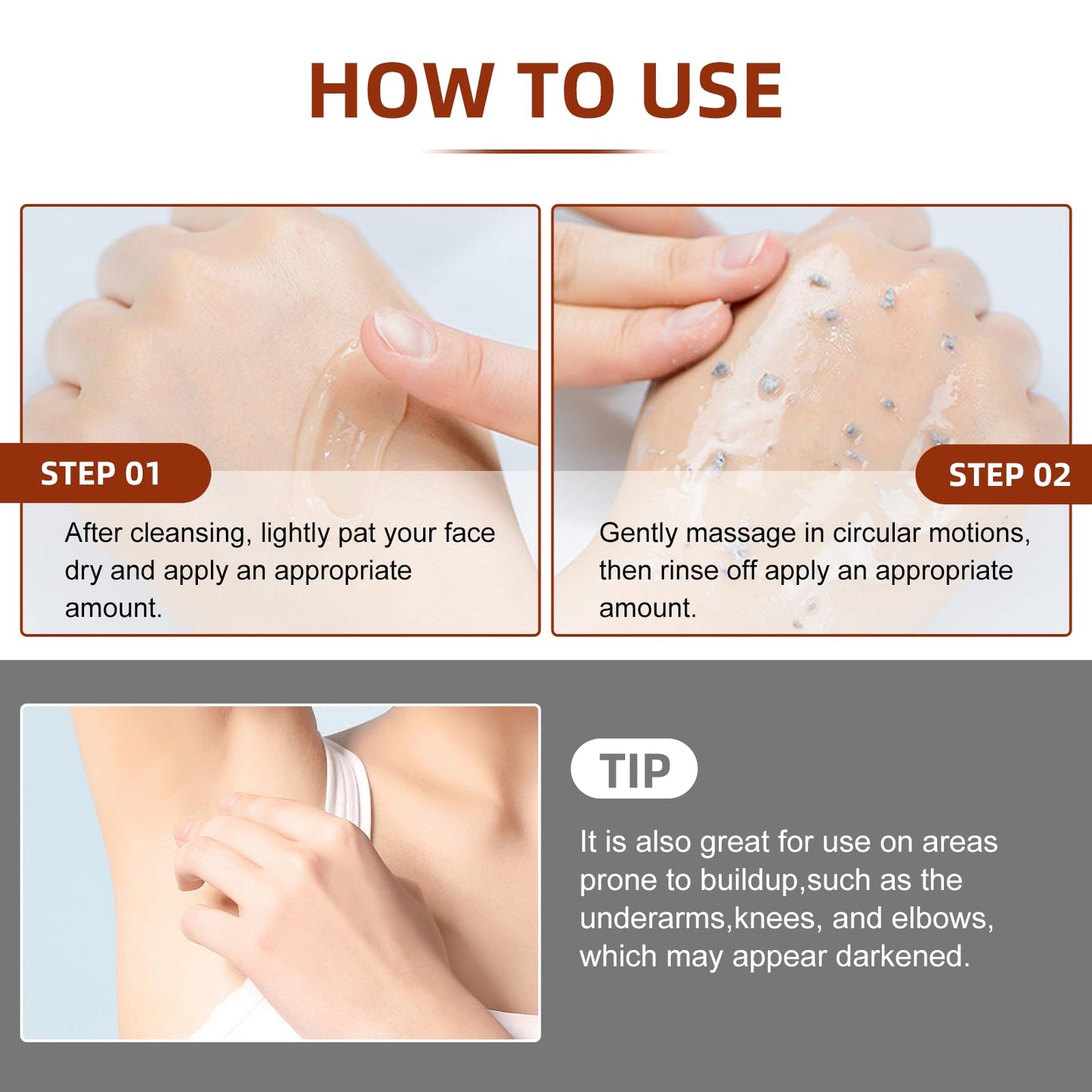 Black Rice Peeling Glow Ampoule - Upgrade Skin Peel & Hydration Shot for Face and Body, Exfoliating Serum for All Skin Types, 80ml